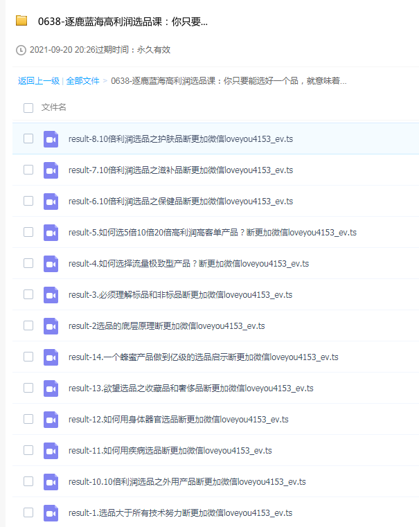 逐鹿蓝海高利润选品课:你只要能选好一个品,就意味着一年轻松几百万的利润
