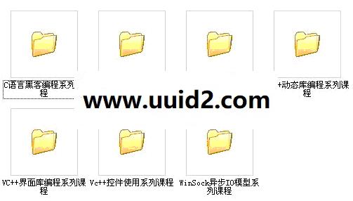 VC驿站全套视频教程(共7套) -菜鸟吧源码收集提供