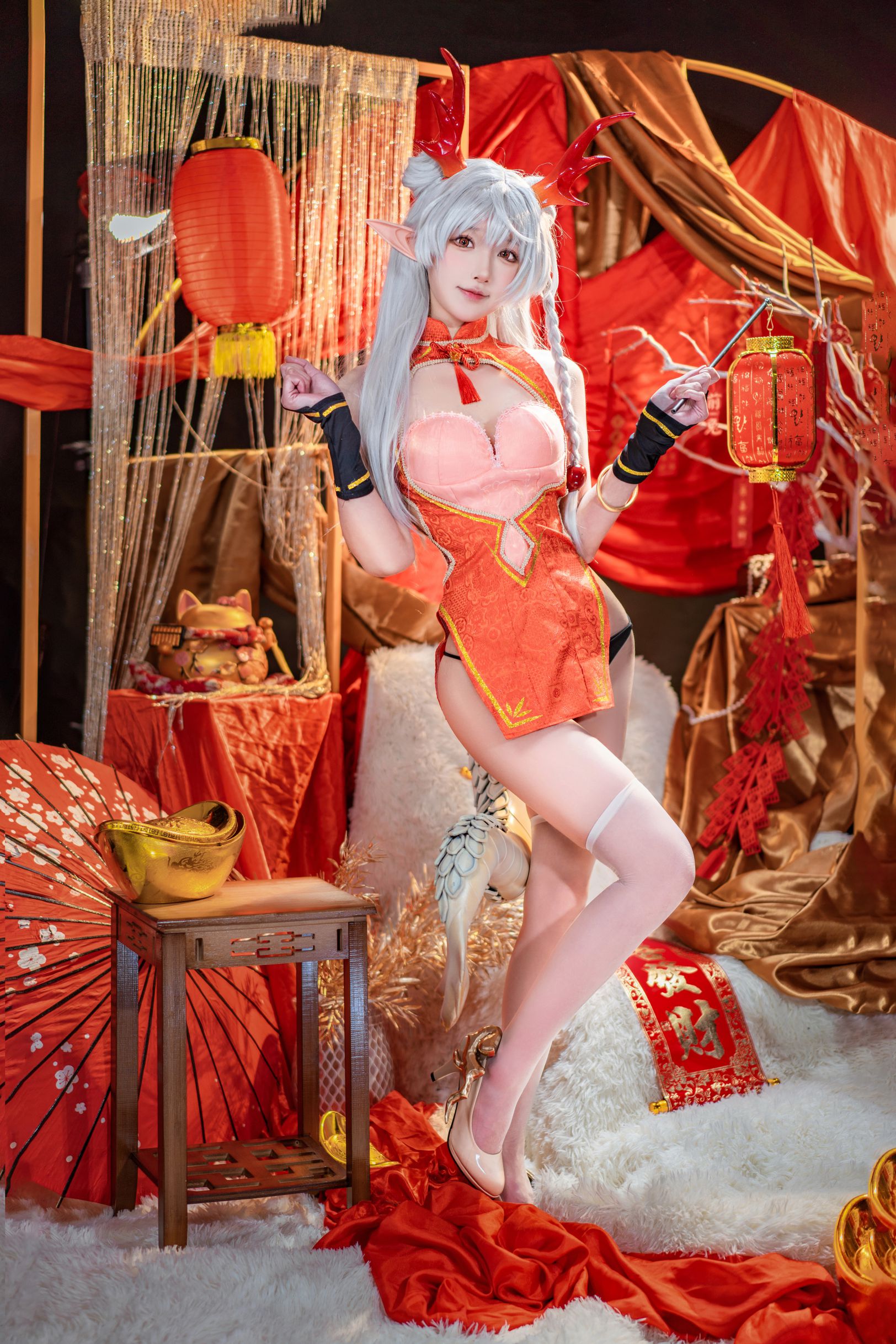 阿包也是兔娘 新春贺图 龙妹 [45P1V-1.24GB][百度网盘]-Cosplay论坛-热门板块-马克游戏