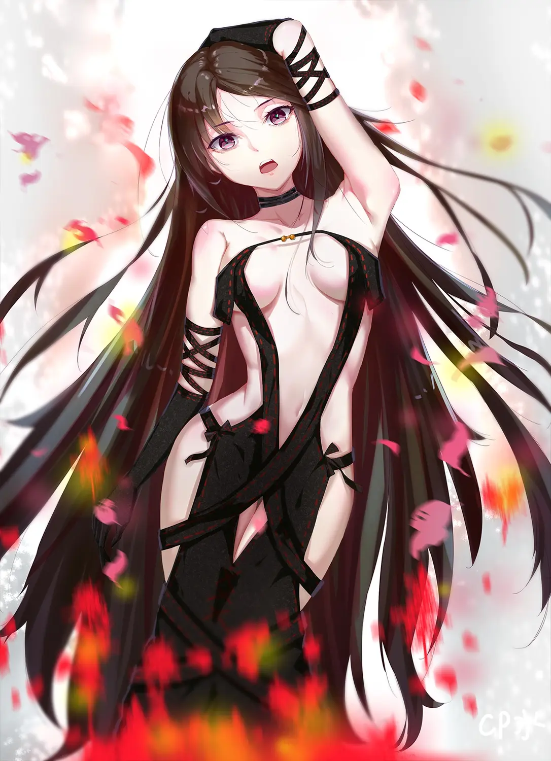 p站fgo虞美人图