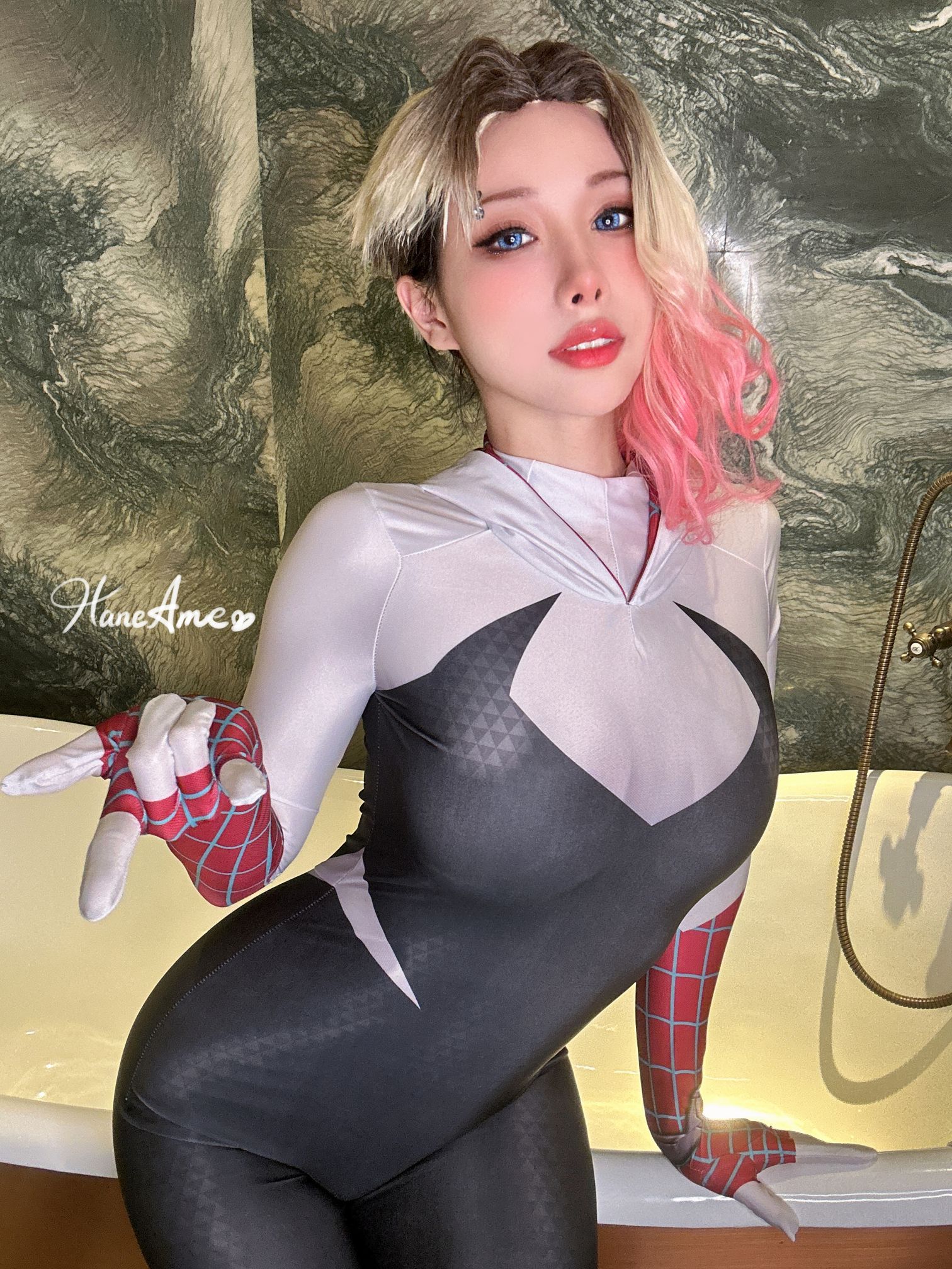 雨波_HaneAme Vol.357 Marvel_spider Gwen 2_蜘蛛人2