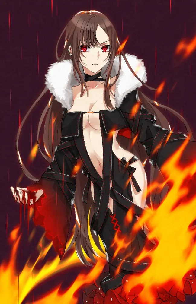 p站fgo虞美人图