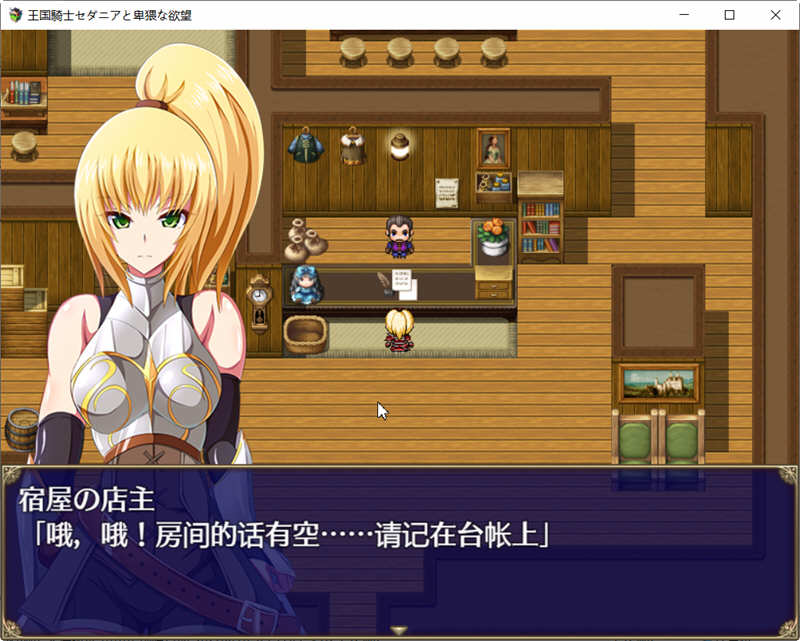 图片[3]-【PC/RPG/汉化】王国骑士塞达妮雅 V1.0 汉化版【943M】-马克游戏