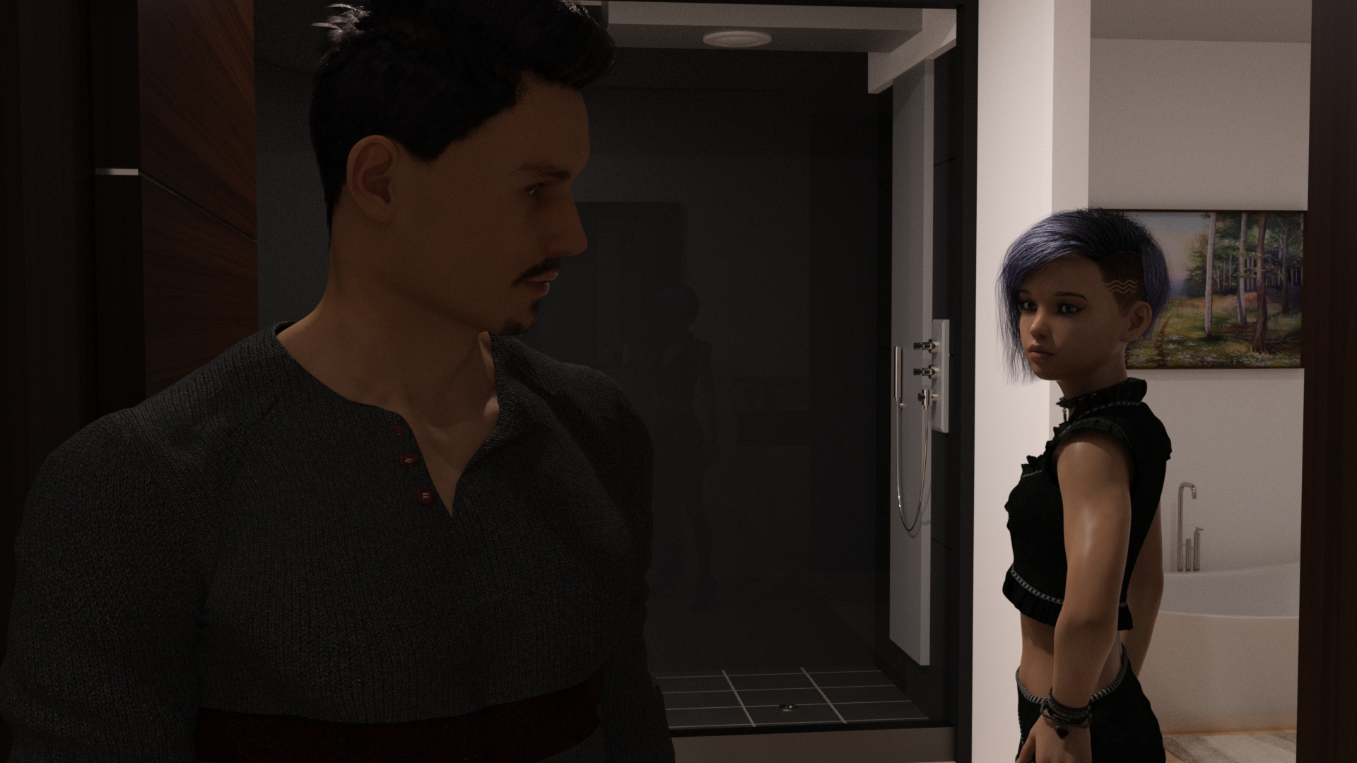 图片[6]-【欧美SLG/汉化/动态】堕落的爱 Corrupted Love V0.7 汉化版【1.7G】-马克游戏