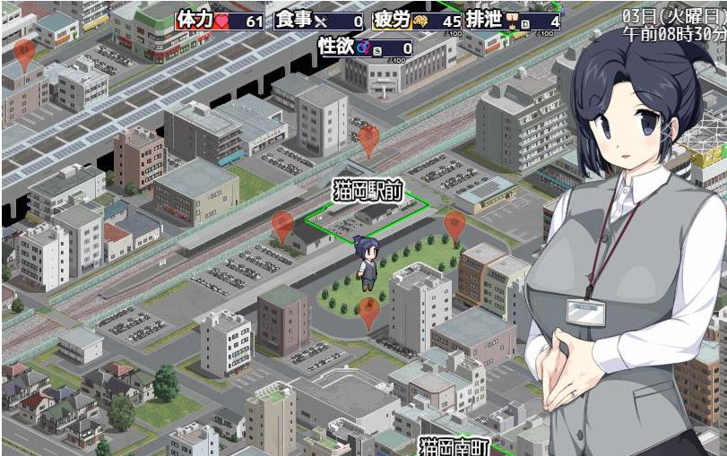 图片[3]-【RPG/汉化】新婚生存RPG：桃音的秘密起点 汉化中文版+存档【PC+安卓/860M】-马克游戏