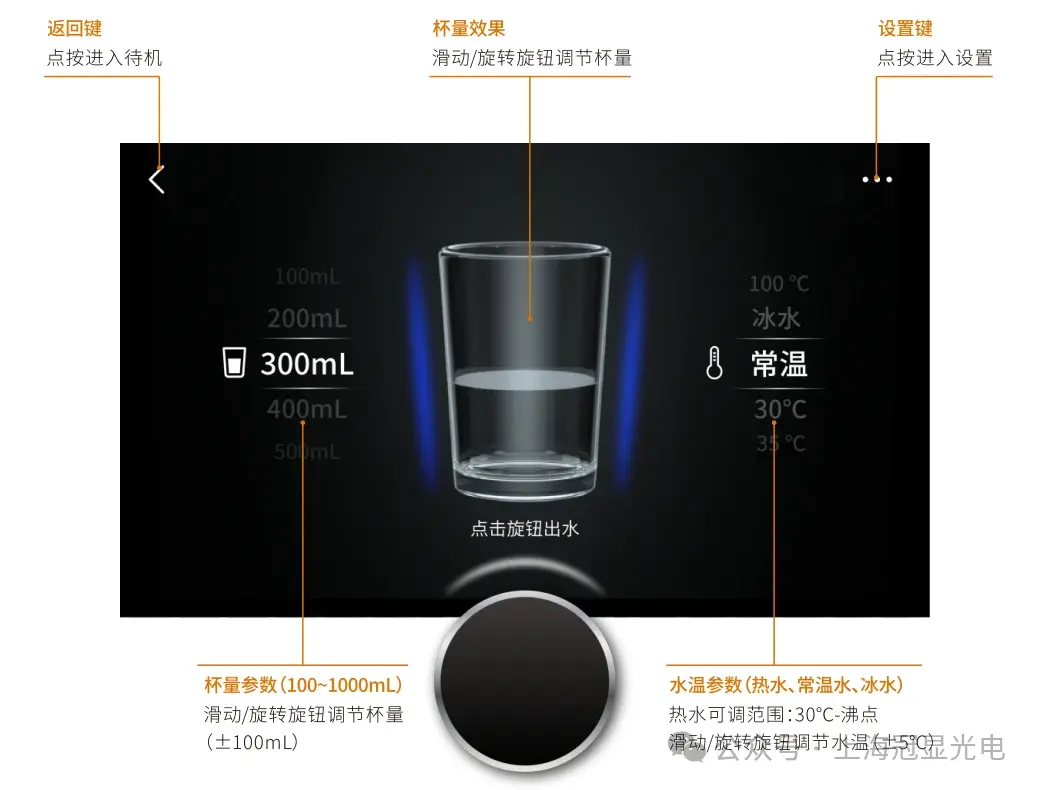 【应用案例】冠显串口屏在商用净水器的应用 【应用案例】冠显串口屏在商用净水器的应用